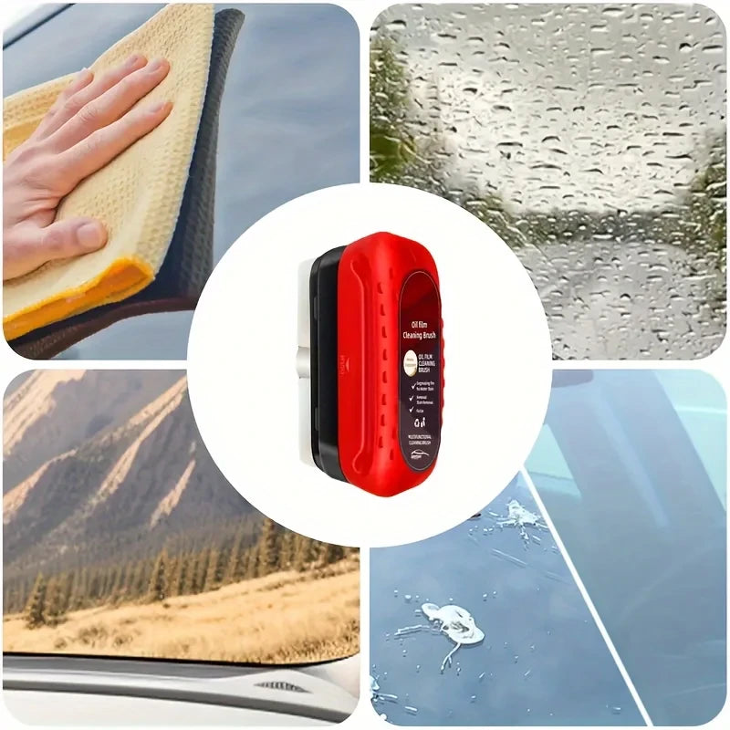 Car Glass Oil Film Wipe