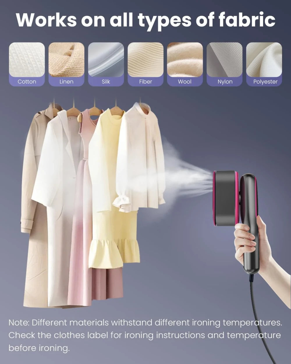 Portable Handheld Garment Steamer