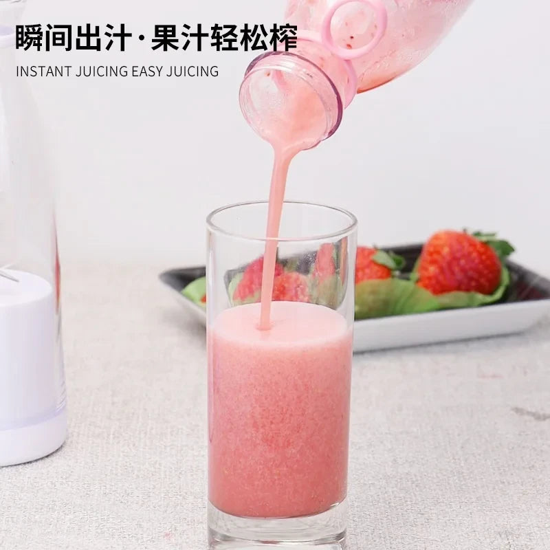 Portable Electric Juicer Cup