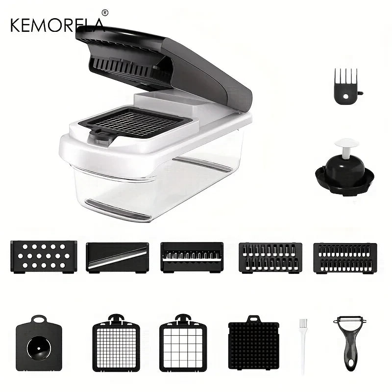7-in-1 Multifunctional Vegetable Cutter Slicer Dicer Grater