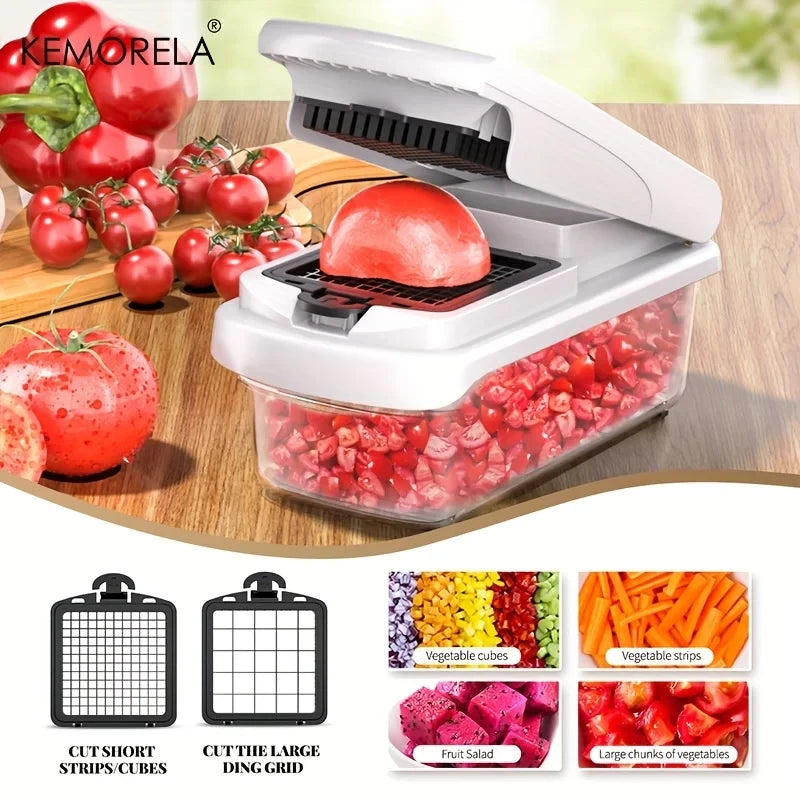 7-in-1 Multifunctional Vegetable Cutter Slicer Dicer Grater