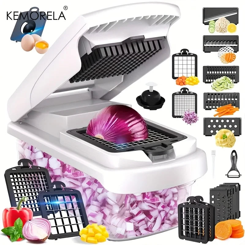 7-in-1 Multifunctional Vegetable Cutter Slicer Dicer Grater