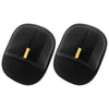 Bidirectional brush for pet electrostatic hair removal gloves
